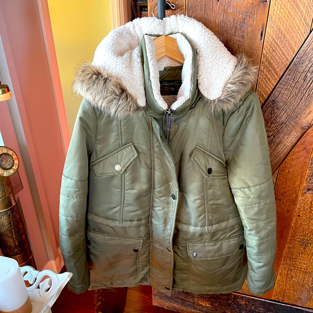 Kenneth Cole coat / jacket with zipper